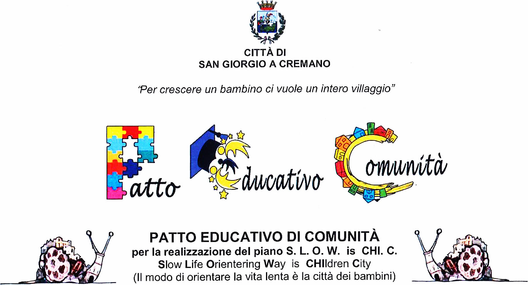 Logo Patto educativo di comunità
