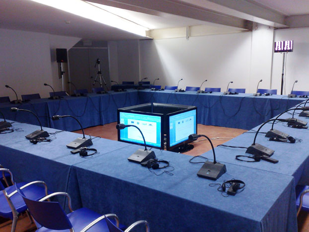 Immagine saletta polifunzionale